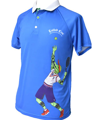 Tatted Croc Tennis polo