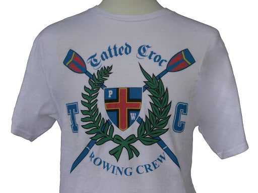 Tatted Croc Rowing Crew Wreath